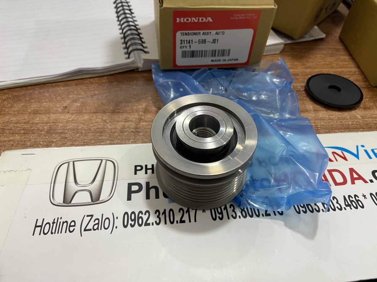 Puly đầu máy phát xe Honda CIVIC